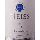 Neiss - Pinot Noir Cuvée NII - Bockenheim 2014