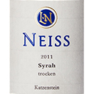 Neiss - Syrah - Katzenstein 2015